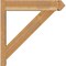 Ekena Millwork Traditional Rough Sawn Arts and Crafts Outlooker, Western Red Cedar, 6"W x 26"D x 26"H OUT06X26X26TRA03RWR - alternate 3